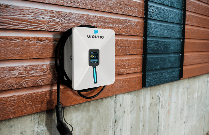 Punto de Recarga Woltio Pro 7,4kW Monofásico Con Protecciones Descubre el Cargador Woltio Tipo 2 (7.4 kW) con protecciones eléctricas y conectividad Bluetooth. Carga rápida y segura para vehículos eléctricos. ¡Compra ahora! Ada Future