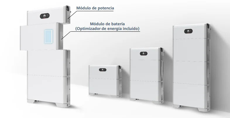 Batería de litio para instalación solar fotovoltaica Huawei Luna 5kWh Este módulo inteligente ofrece una capacidad nominal de 5 kWh y está diseñado para maximizar la eficiencia y flexibilidad en su sistema de energía solar. Ada Future