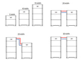 Batería de litio para instalación solar fotovoltaica Huawei Luna 5kWh Este módulo inteligente ofrece una capacidad nominal de 5 kWh y está diseñado para maximizar la eficiencia y flexibilidad en su sistema de energía solar. Ada Future