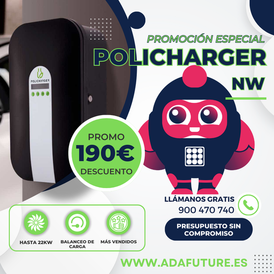 Policharger NW 22kW Trifásico NW-T23F con Protecciones (ITC) BT-52