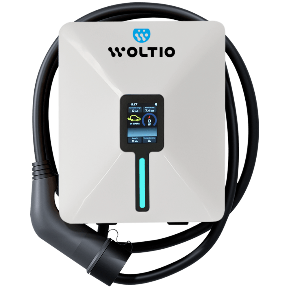 Punto de Recarga Woltio Pro 7,4kW Monofásico Con Protecciones Descubre el Cargador Woltio Tipo 2 (7.4 kW) con protecciones eléctricas y conectividad Bluetooth. Carga rápida y segura para vehículos eléctricos. ¡Compra ahora! Ada Future